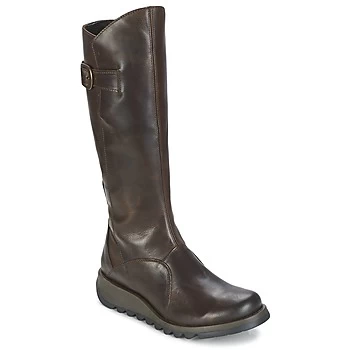 Image of Fly London MOL 2 womens High Boots in Brown,5,6,7