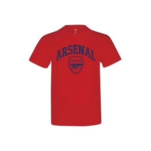Image of Arsenal Crest T Shirt Adults L