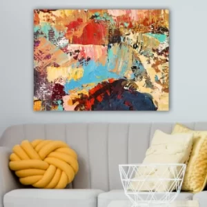 Image of 534076900_70100 Multicolor Decorative Canvas Painting
