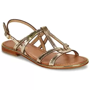 Image of Les Tropeziennes par M Belarbi HACKLE womens Sandals in Gold,5,6.5,7