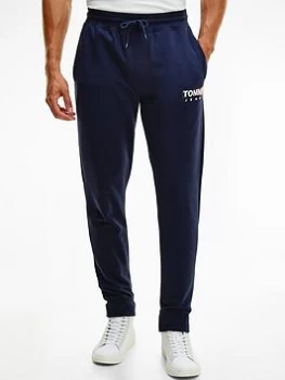 Image of Tommy Jeans Entry Graphic Joggers - Twilight Navy, Twilight Navy Size M Men