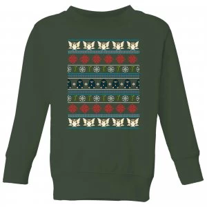 Image of Fantastic Beasts Kids Sweatshirt - Forest Green - 7-8 Years