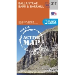 Image of Ballantrae, Barr and Barrhill by Ordnance Survey (Sheet map, folded, 2015)