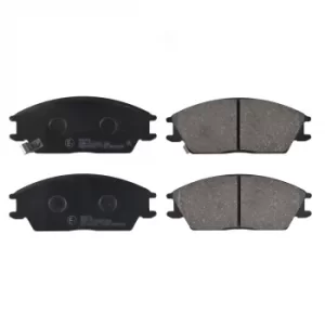 Image of Brake Pad set ADG04202 by Blue Print Front Axle