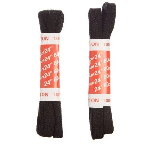 Image of Punch Flat Black Laces - 60cm