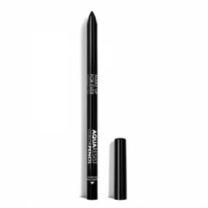 Image of Make Up For Ever Aqua Resist Color Pencil Full Impact Glide Waterproof Eyeliner 1 Graphite