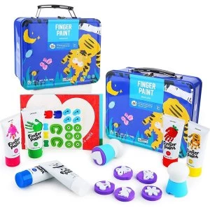 Image of Childrens Finger Paint Kit (Blue)