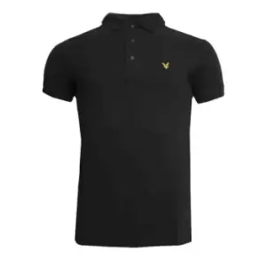 Image of Lyle & Scott Polo Shirt - Black - Large TJ Hughes