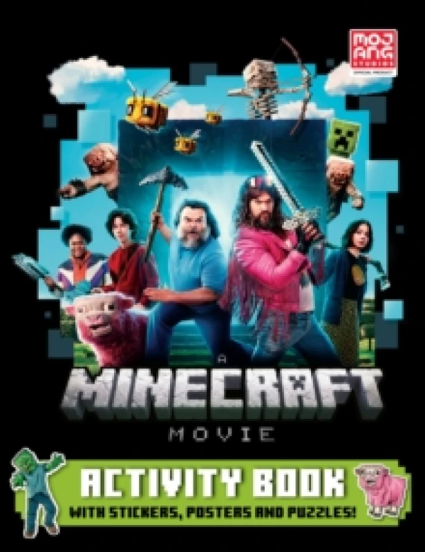 Image of A Minecraft Movie: Activity Book Paperback / softback