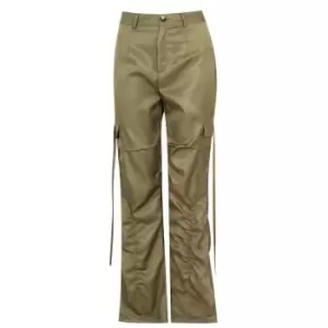 Image of I Saw It First Womens Cargo Trousers - Green