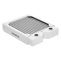 Image of Barrow Dabel-28a 120mm Single Fan Radiator with 28mm Depth - White