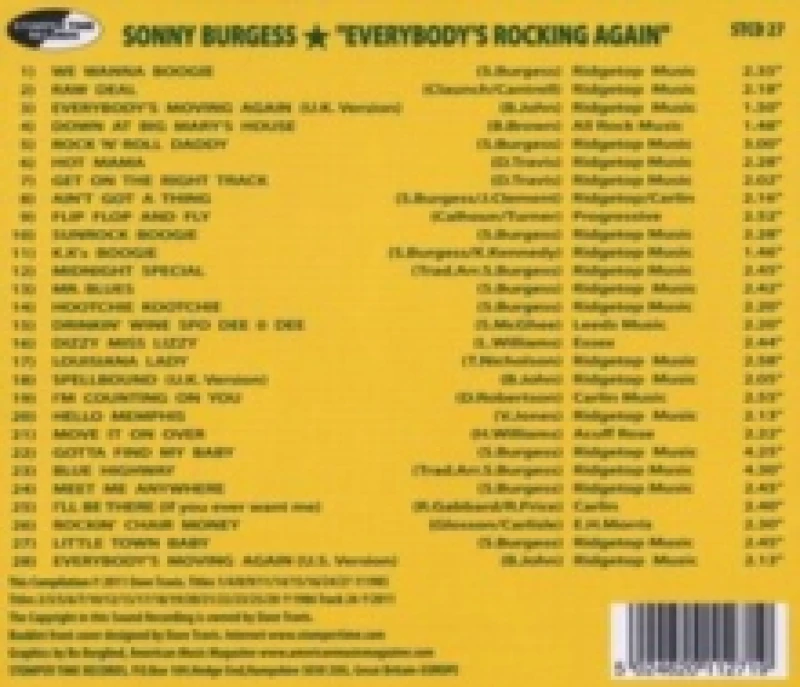 Image of Everybody's rockin' again CD / Album