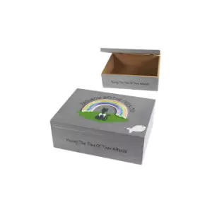 Image of Rainbow Bridge Friends Cat Memory Box