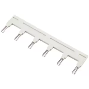 Image of WAGO 788-116 Insulated 6-Way 18A Light Grey Jumper