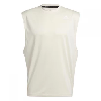 Image of adidas Yoga Muscle Tank Top Mens - Wonder White