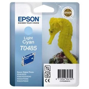 Image of Epson Seahorse T0485 Light Cyan Ink Cartridge