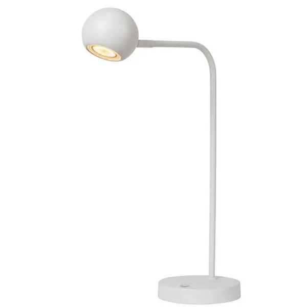 Image of Lucide Lucide Comet LED Touch Table Lamp - White