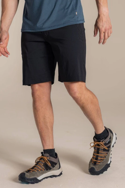 Image of Craghoppers Mens Kiwi Pro III Water Repellent Anti-Insect Short in Black Size: 32 Black Male 32