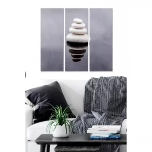 Image of MDF316225 Multicolor Decorative MDF Painting (3 Pieces)