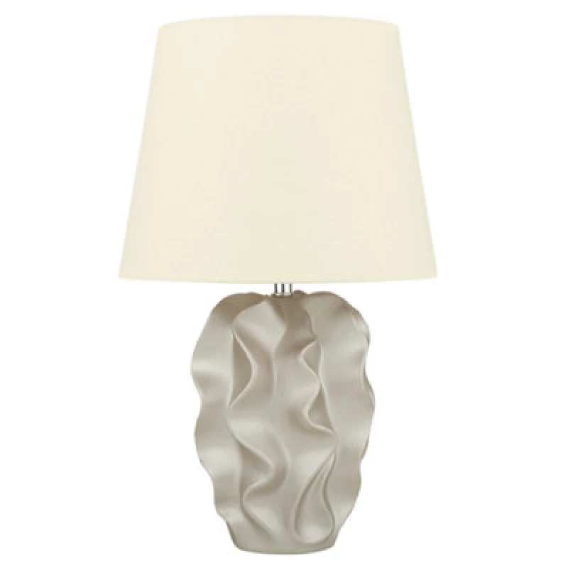 Image of Beliani Table Lamp Allika Ceramic Gold