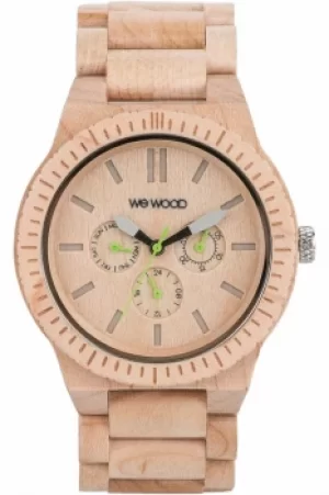 Image of Mens Wewood Kappa Beige Watch WWD-KPBEI