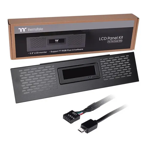 Image of Thermaltake Tower 500 Black LCD Panel Kit