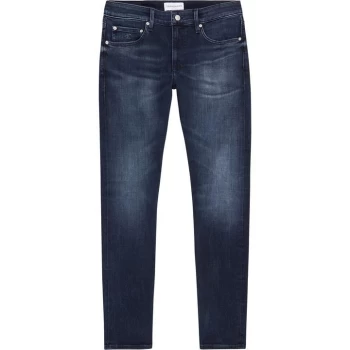 Image of Calvin Klein Jeans Slim Jeans - Denim Dark 3BJ