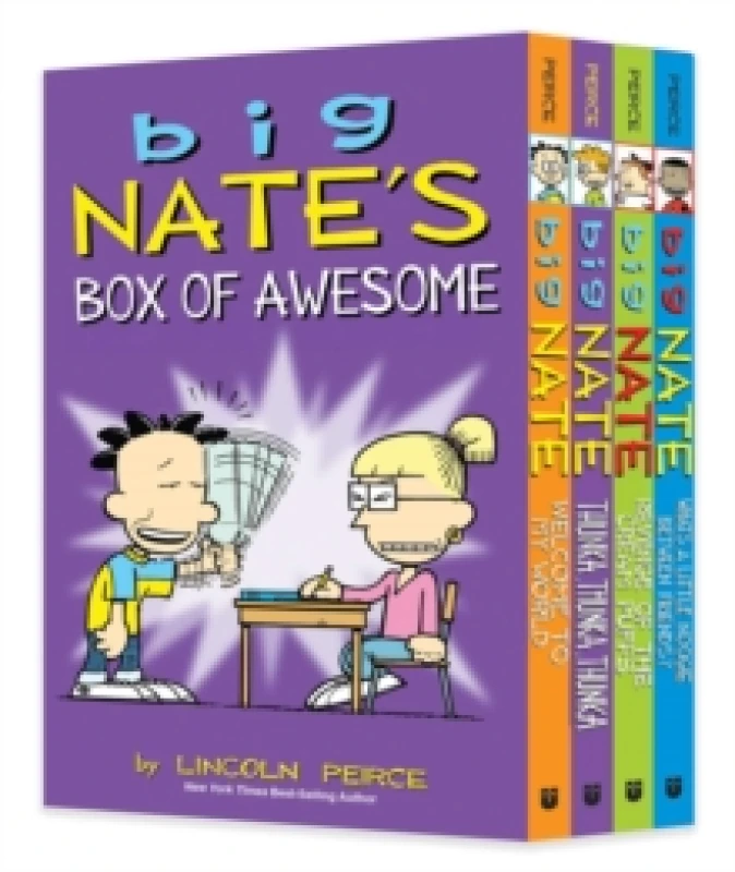 Image of Big Nate's Box of Awesome : Volume 13-16 Paperback / softback