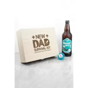 Image of Personalised New Dad Survival Kit Box