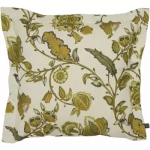 Image of Prestigious Textiles Kenwood Cushion Cover (50cm x 50cm) (Ochre Yellow) - Ochre Yellow