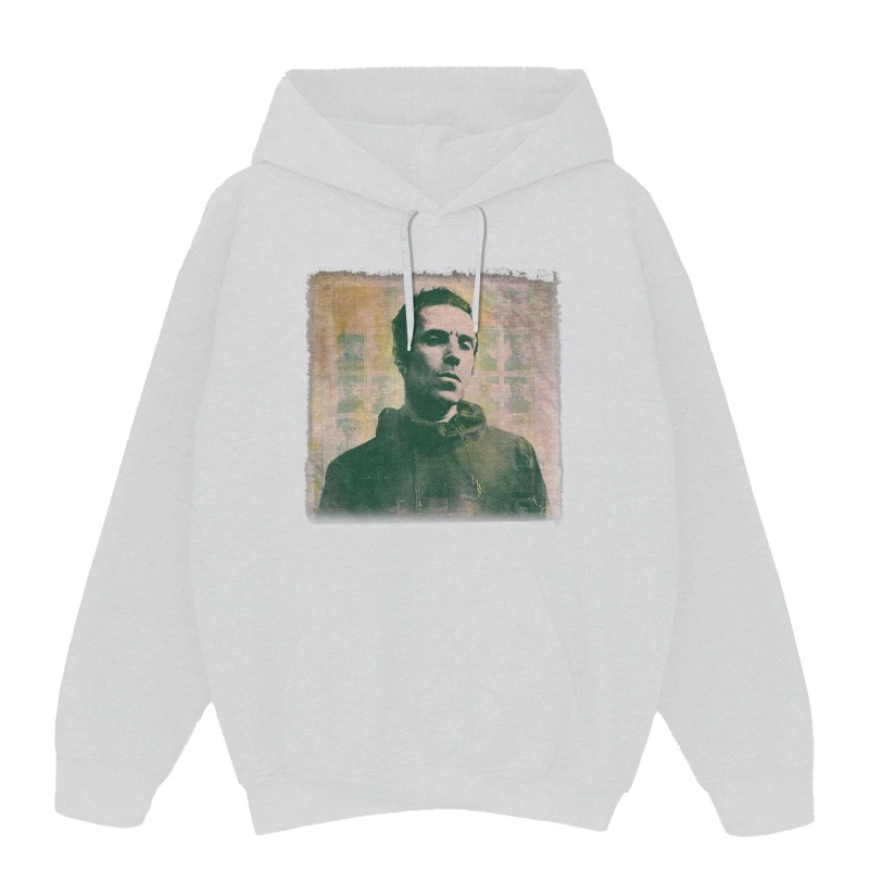 Image of Liam Gallagher Mens Album Hoodie in Off-White Size: XL Off-White Male XL