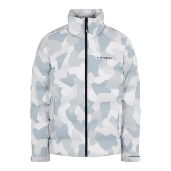 Image of J Lindeberg J Julie Down Jacket Mens - Grey Camo