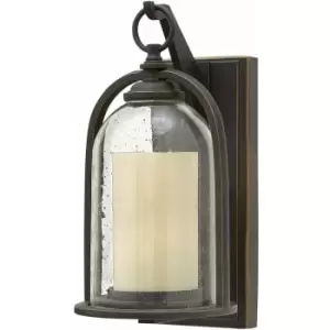 Image of Loops - Outdoor IP44 Wall Light Oil Rubbed Bronze LED E27 100W d01447