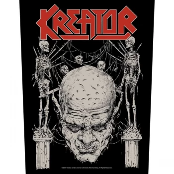 Image of Kreator - Skull & Skeletons Back Patch