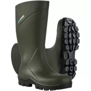 Image of Nora NoraMax S5 Polyurethane Safety Wellington Boots - Green - 8 EU 42, Rubber, 8 (EU 42)