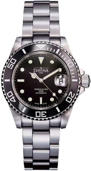 Image of Davosa Watch Ternos Diver Ceramic - Black DAV-002