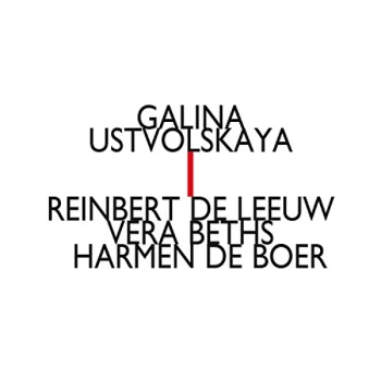 Image of De Leeuw - Reinbert De Leeuw/Vera Beths/Harmen De Boer: Galina Ustvolskaya CD