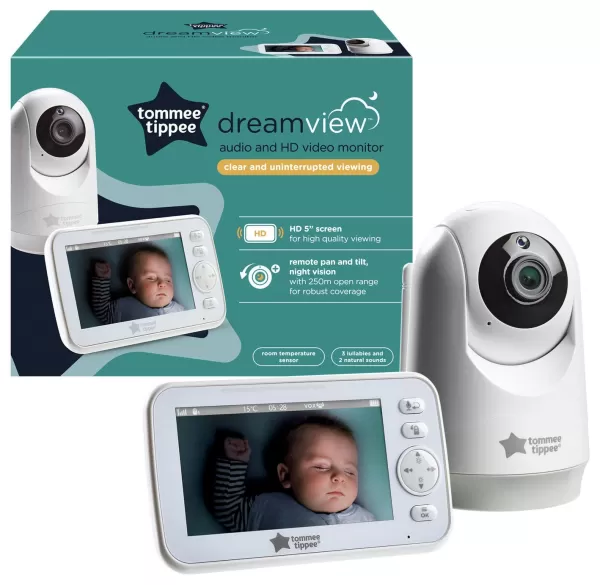 Image of Tommee Tippee Dreaview Baby Video Monitor