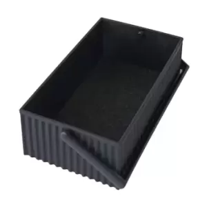 Image of Omnioffre Stacking Storage Box Small Black