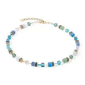 Image of GeoCUBE Iconic Precious Green-Turquoise Necklace 4905/10-0506