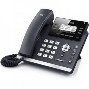 Image of Yealink SIP-T42S Corded VoIP Hands-free, Headset connection Backlit Black