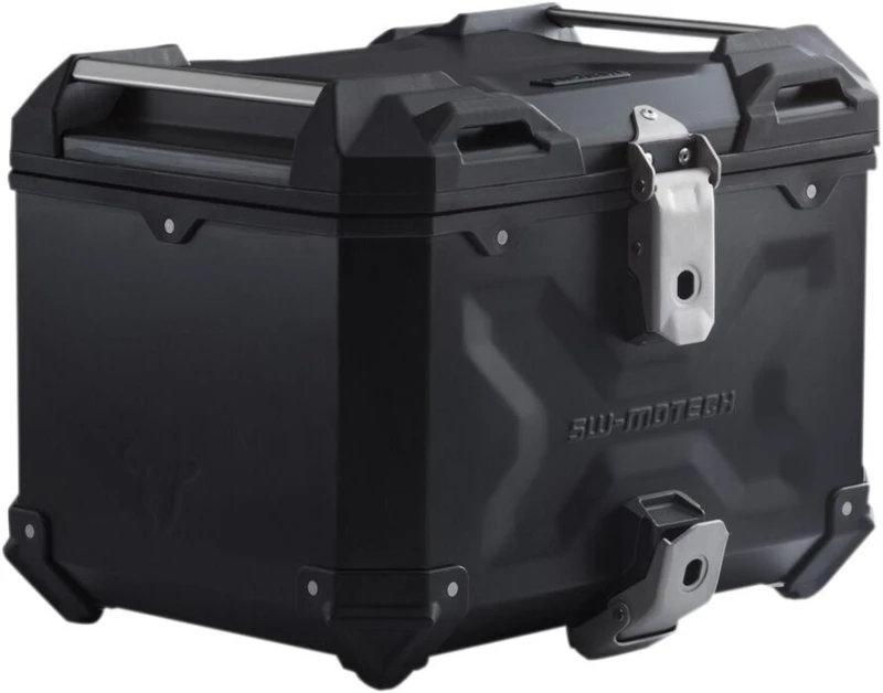 Image of SW-Motech TRAX ADV top case - Aluminum. 38 l. Black.