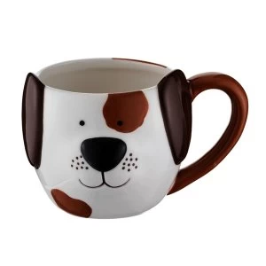 Image of Price & Kensington Adorable 3D Dog Coffee and Tea Mug Home Dining 430ml