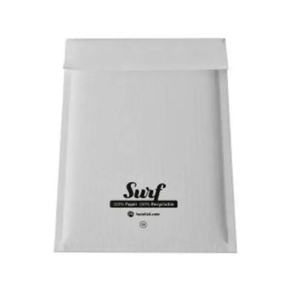 Image of Surf All Surf All Paper Padded Mailing Envelopes Size C(0) - Internal Size 150mm x 207.7mm - White (Box 200) - SURFC0 SURFC0