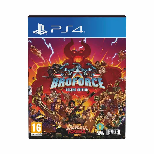 Image of Broforce Deluxe Edition PS4 Game