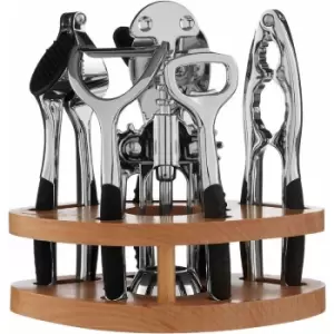 Image of Paragon 7pc Chrome Finish Kitchen Gadget Set - Premier Housewares
