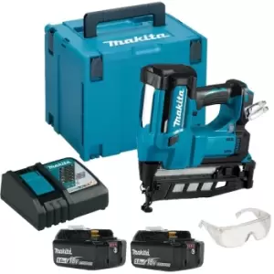 Image of Makita DBN600RTJ 18V LXT Cordless 16 Gauge Finishing Nailer 2 x 5ah Li-ion Charger Case