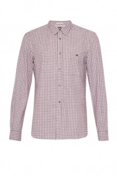 Image of Mens French Connection Hornblendite Grindle Checked Shirt Red