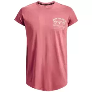 Image of Under Armour Project Rock Show Your Gym Short Sleeve Top Mens - Red