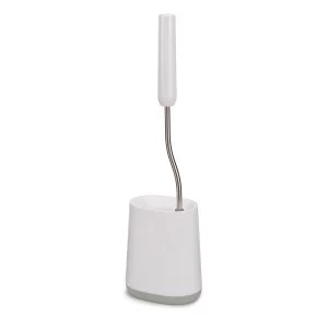 Image of Joseph Flex Lite Toilet Brush with holder - Grey/White